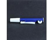 Pipette Filler Quick Release for up to 2mL Pipettes Blue