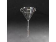 Glass Filtering Funnel 100mm Dia. 60Â° Angle Borosilicate