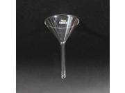 Glass Filtering Funnel 75mm Dia. 60Â° Angle Borosilicate