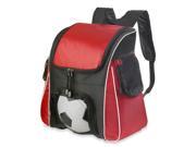 Taranto Back Pack with Fold Out Mat Red
