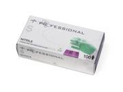 Medline Professional Nitrile Exam Gloves with Aloe Green X Large 100 Each Box