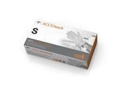 Accutouch Synthetic Exam Gloves Clear MDS192077P Clear Small 900 Each Case