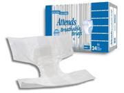 Attends Healthcare Products PNGBRB50 Attends Breathable Briefs XX Large 63in 70in 12 Each Pack