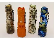 Silo Sportsmans Pack All 4 J5 V1PRO Camo lights Desert Forrest Orange Aqua with Silo Batteries 4xAA