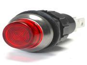K Four Large Red Indicator Warning Light Bolts Into A 3 4 Inch Hole
