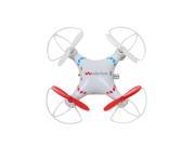 WonderTech Vortex 6 Axis RC 6 Axis Gyro Remote Control Quadcopter Flying Drone with LED Lights White