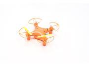 WonderTech Vortex 6 Axis RC 6 Axis Gyro Remote Control Quadcopter Flying Drone with LED Lights Orange