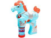 WonderPlay Battery Operated Horse Bubble Gun With Light And Music Pink