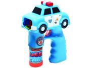 WonderPlay Battery Operated Fire Truck Bubble Gun With Light And Music Blue
