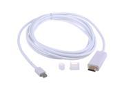 10 feet Mini Displayport Thunderbolt To HDMI Adapter Cable For MacBook Pro Air Surface