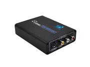 HDMI to 3RCA AV CVBS Composite S Video R L Audio Converter Adapter Upscaler
