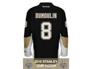Brian Dumoulin Pittsburgh Penguins Stanley Cup Patch Reebok Home NHL Jersey