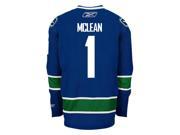 Kirk McLean Vancouver Canucks Reebok Premier Home Jersey NHL Replica