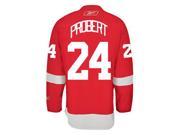 Bob Probert Detroit Red Wings Reebok Premier Home Jersey NHL Replica