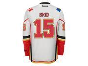 Ladislav Smid Calgary Flames NHL Away Reebok Premier Hockey Jersey