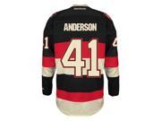Craig Anderson Ottawa Senators NHL Third Reebok Premier Hockey Jersey