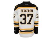 Patrice Bergeron Boston Bruins NHL Away Reebok Premier Hockey Jersey