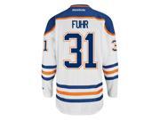 Grant Fuhr Edmonton Oilers Reebok Premier Away Jersey NHL Replica