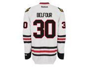 Ed Belfour Chicago Blackhawks Reebok Premier Away Jersey NHL Replica