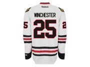 Brad Winchester Chicago Blackhawks NHL Away Reebok Premier Hockey Jersey