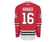 Marcus Kruger Chicago Blackhawks NHL Home Reebok Premier Hockey Jersey