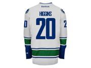 Chris Higgins Vancouver Canucks NHL Away Reebok Premier Hockey Jersey