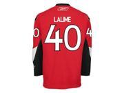 Patrick Lalime Ottawa Senators Reebok Premier Home Jersey NHL Replica