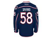 David Savard Columbus Blue Jackets Reebok Premier Home Jersey NHL Replica