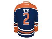 Jeff Petry Edmonton Oilers Reebok Premier Home Jersey NHL Replica