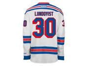 Henrik Lundqvist New York Rangers 2014 Stanley Cup Patch Reebok Away NHL Jersey