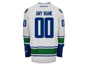 Vancouver Canucks Away Official Reebok NHL Hockey Jersey Any Name Number Customized