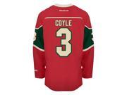 Charlie Coyle Minnesota Wild Reebok Premier Home Jersey NHL Replica