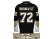 Patric Hornqvist Pittsburgh Penguins Stanley Cup Patch Reebok Home NHL Jersey