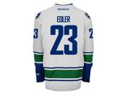 Alex Edler Vancouver Canucks NHL Away Reebok Premier Hockey Jersey