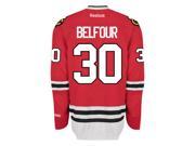 Ed Belfour Chicago Blackhawks Reebok Premier Home Jersey NHL Replica