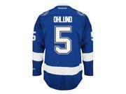 Mattias Ohlund Tampa Bay Lightning NHL Home Reebok Premier Hockey Jersey