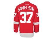 Mikael Samuelsson Detroit Red Wings Reebok Premier Home Jersey NHL Replica