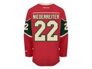Nino Niederreiter Minnesota Wild Reebok Premier Home Jersey NHL Replica