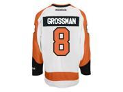 Nicklas Grossman Philadelphia Flyers NHL Away Reebok Premier Hockey Jersey