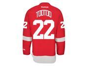Jordan Tootoo Detroit Red Wings Reebok Premier Home Jersey NHL Replica