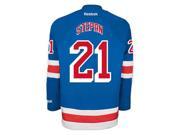 Derek Stepan New York Rangers 2014 Stanley Cup Patch Reebok Home NHL Jersey