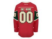 Minnesota Wild Home Official Reebok NHL Hockey Jersey Any Name Number Customized