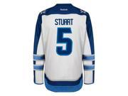 Mark Stuart Winnipeg Jets NHL Away Reebok Premier Hockey Jersey