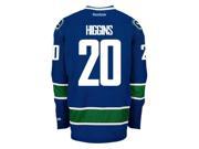 Chris Higgins Vancouver Canucks NHL Home Reebok Premier Hockey Jersey