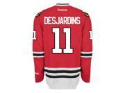 Andrew Desjardins Chicago Blackhawks Reebok Premier Home Jersey NHL Replica