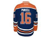 Teddy Purcell Edmonton Oilers Reebok Premier Home Jersey NHL Replica