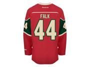 Justin Falk Minnesota Wild Reebok Premier Home Jersey NHL Replica