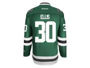 Dan Ellis Dallas Stars Reebok Premier Home Jersey NHL Replica