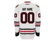 Chicago Blackhawks Away Official Reebok NHL Hockey Jersey Any Name Number Customized
