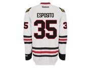 Tony Esposito Chicago Blackhawks Reebok Premier Away Jersey NHL Replica